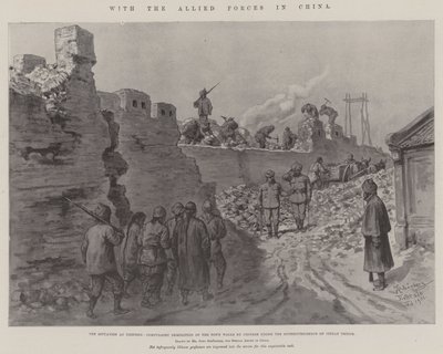 With the Allied Forces in China by Johann Nepomuk Schonberg